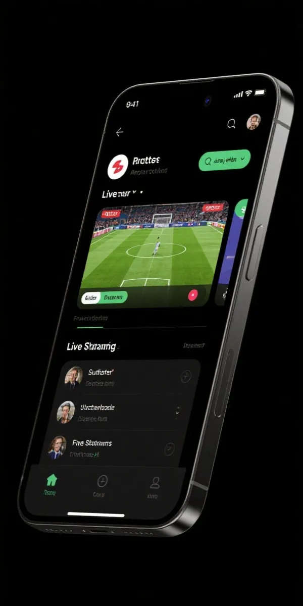 移动端 App 界面展示